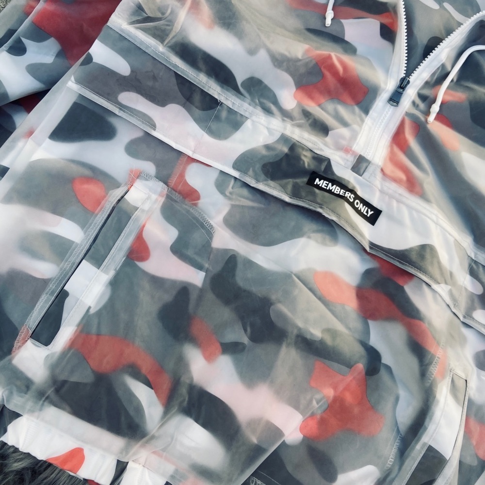 Members Only Translucent Jacket ❤️ - Picture 3 of 4